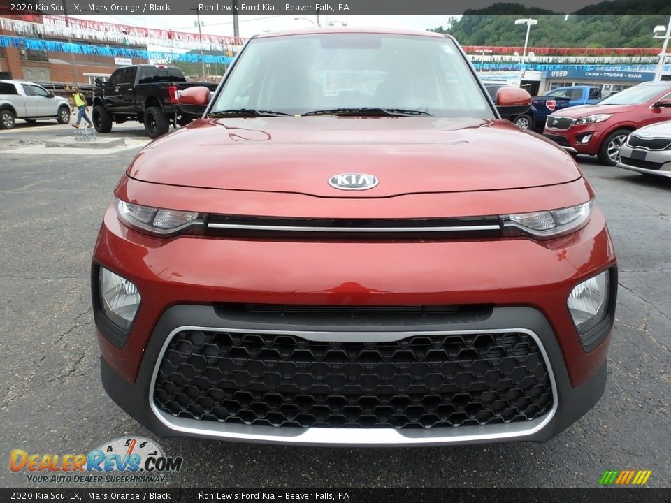 2020 Kia Soul LX Mars Orange / Black Photo #8
