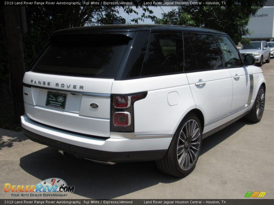 2019 Land Rover Range Rover Autobiography Fuji White / Espresso/Almond Photo #7