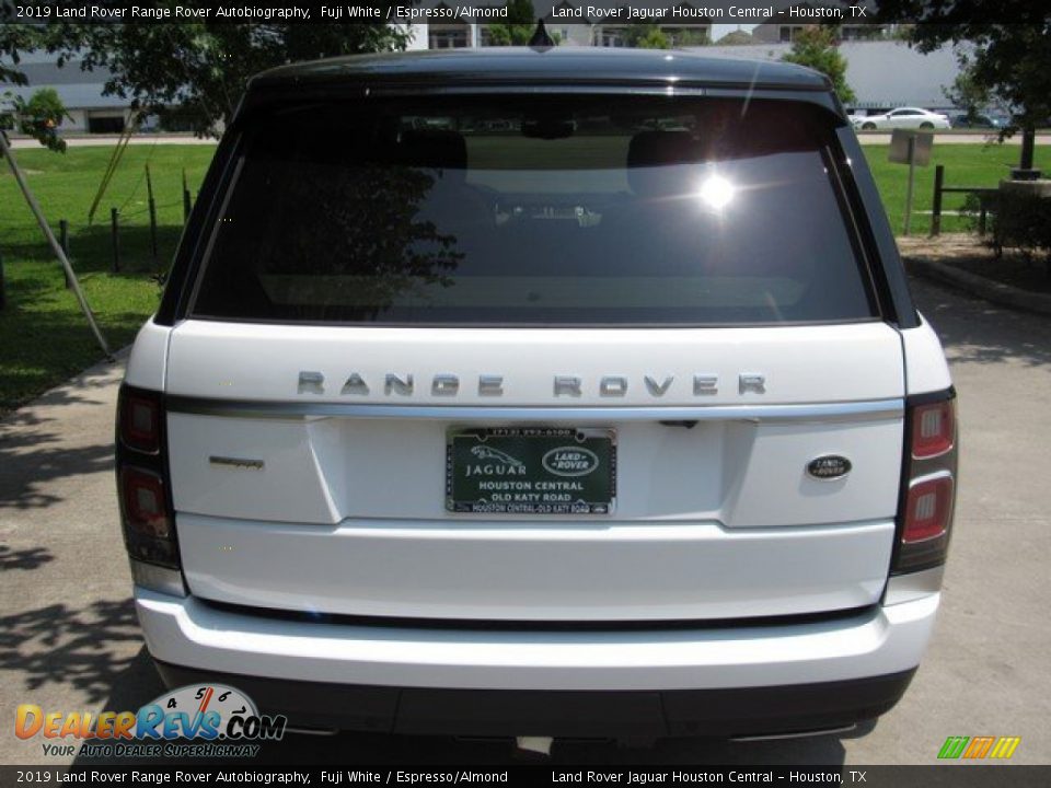 2019 Land Rover Range Rover Autobiography Fuji White / Espresso/Almond Photo #8