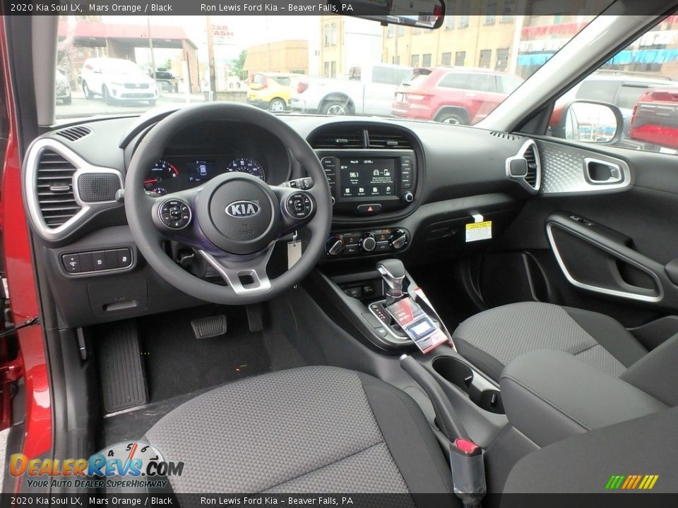 Black Interior - 2020 Kia Soul LX Photo #13