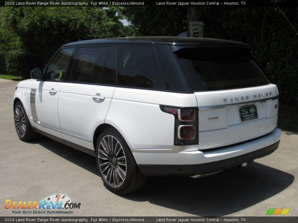 2019 Land Rover Range Rover Autobiography Fuji White / Espresso/Almond Photo #12