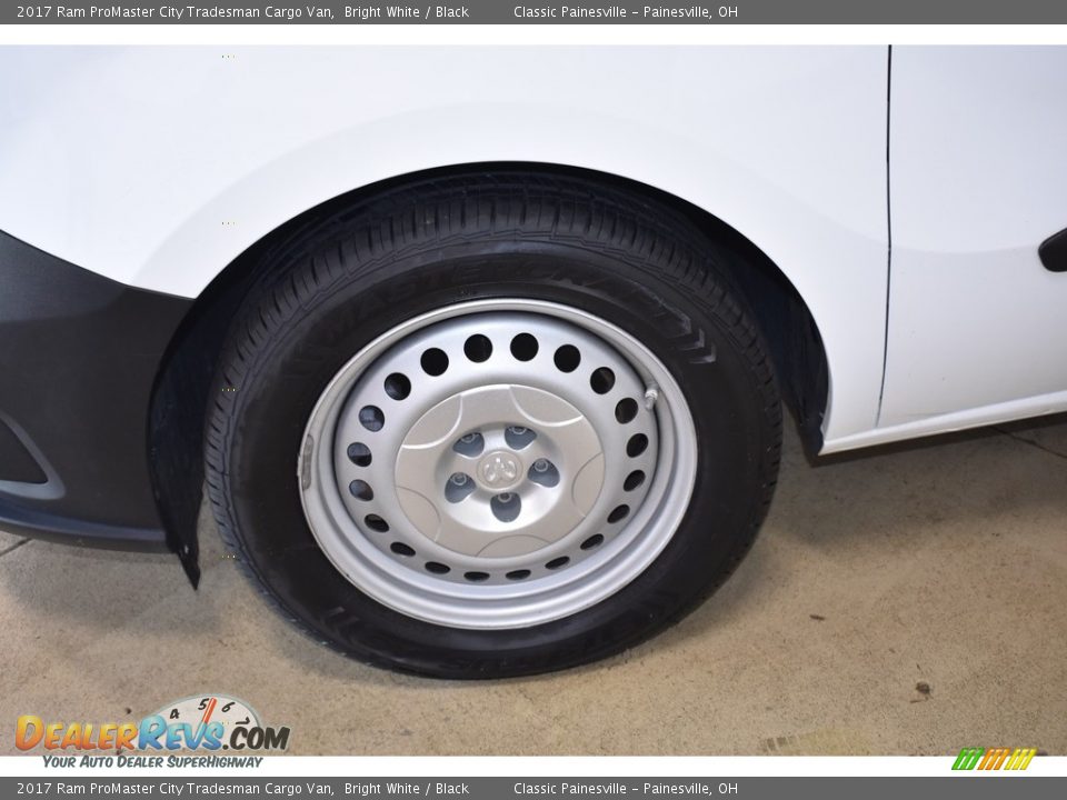 2017 Ram ProMaster City Tradesman Cargo Van Bright White / Black Photo #5