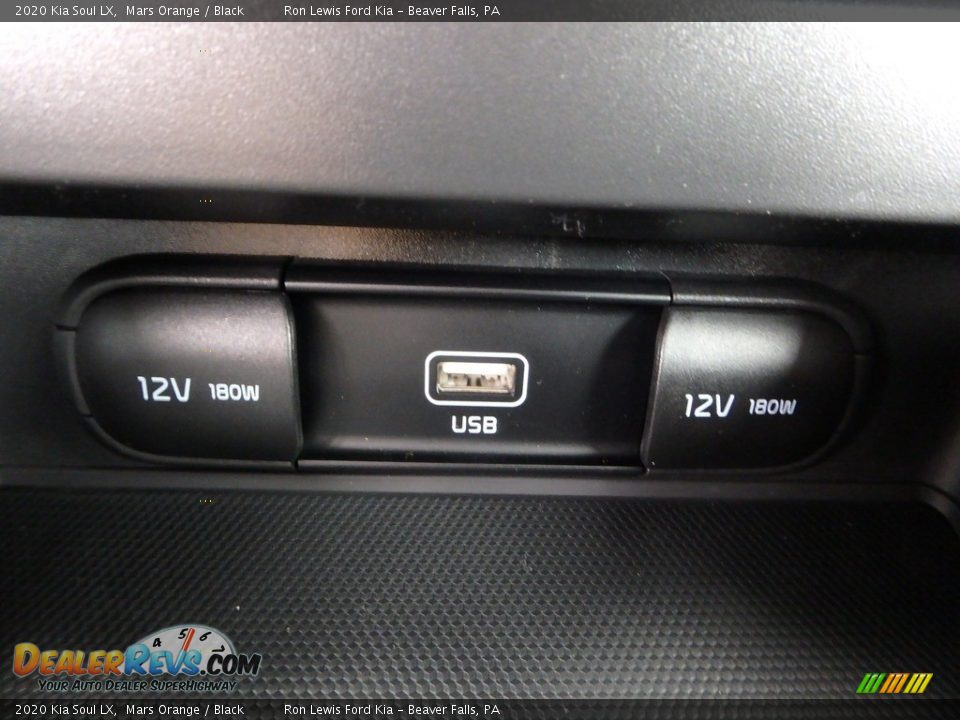 2020 Kia Soul LX Mars Orange / Black Photo #19