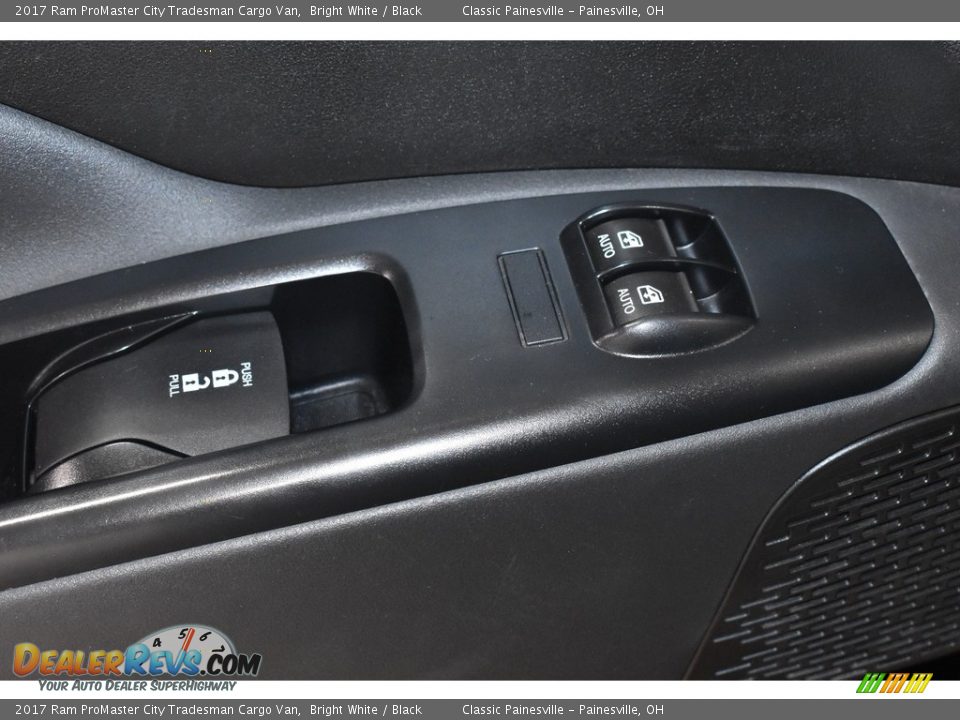 2017 Ram ProMaster City Tradesman Cargo Van Bright White / Black Photo #11