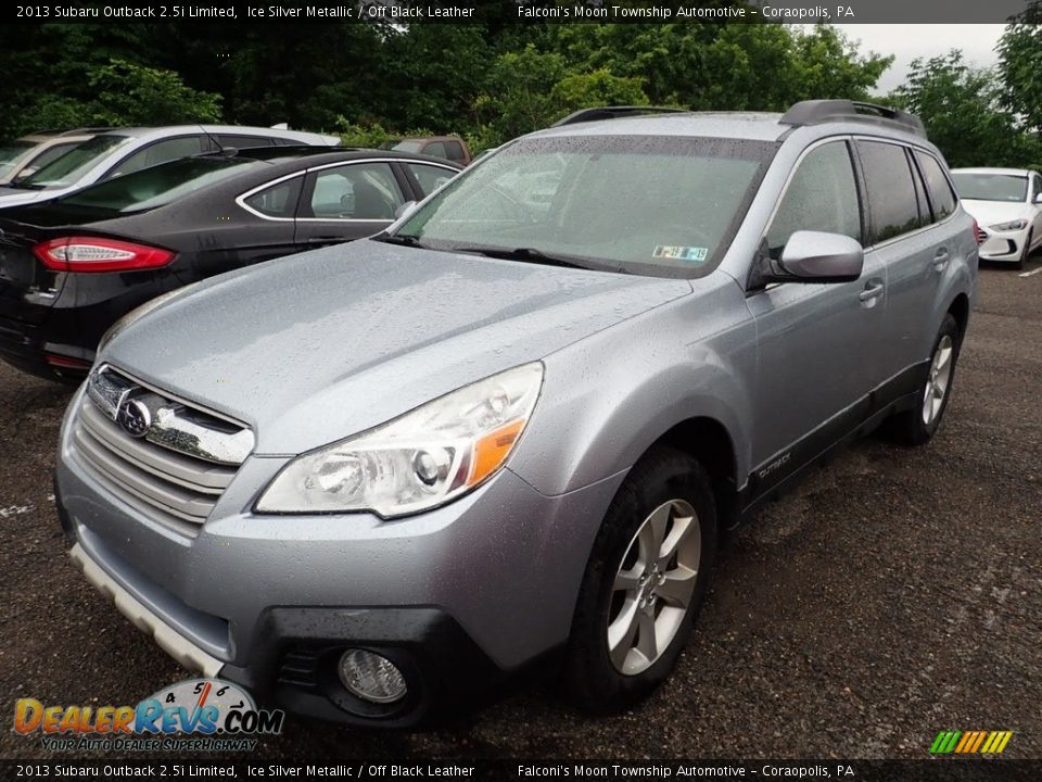 2013 Subaru Outback 2.5i Limited Ice Silver Metallic / Off Black Leather Photo #1