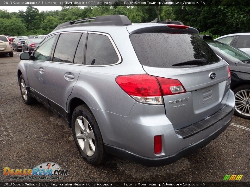 2013 Subaru Outback 2.5i Limited Ice Silver Metallic / Off Black Leather Photo #2