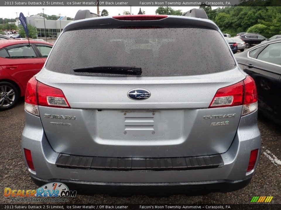 2013 Subaru Outback 2.5i Limited Ice Silver Metallic / Off Black Leather Photo #3