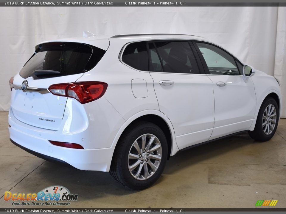 2019 Buick Envision Essence Summit White / Dark Galvanized Photo #2