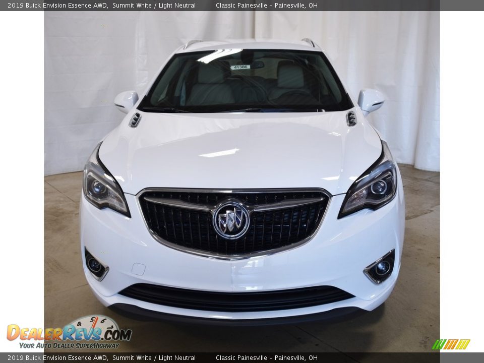 2019 Buick Envision Essence AWD Summit White / Light Neutral Photo #4