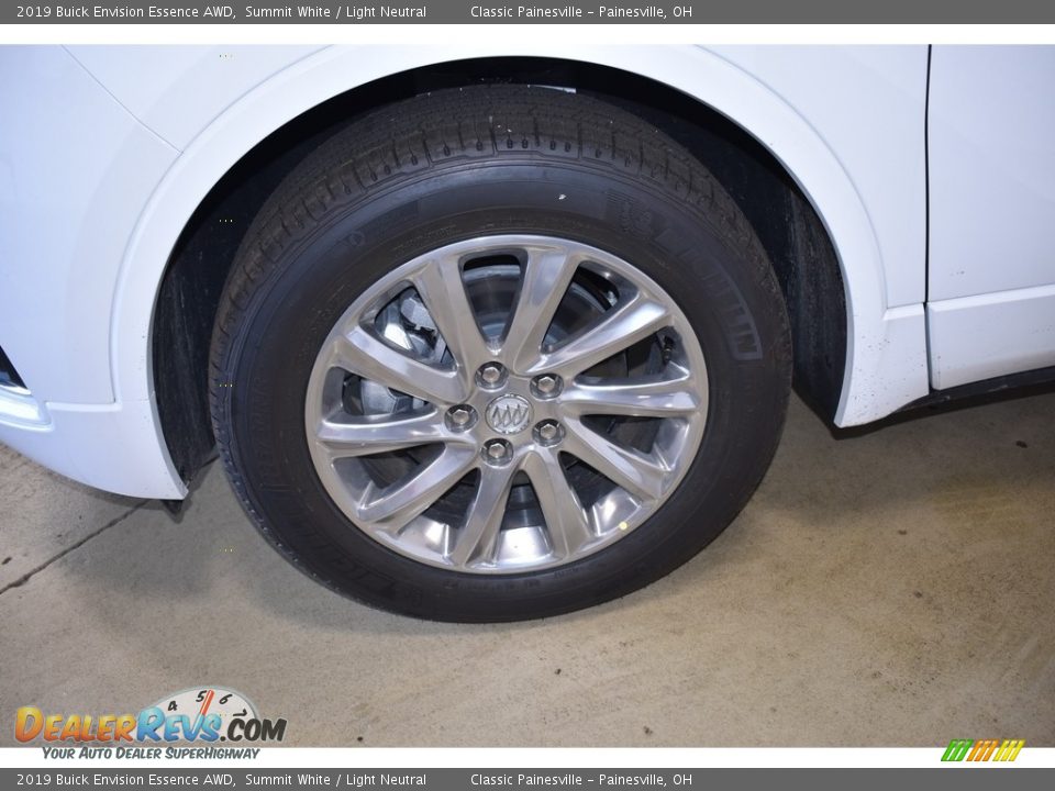 2019 Buick Envision Essence AWD Summit White / Light Neutral Photo #5