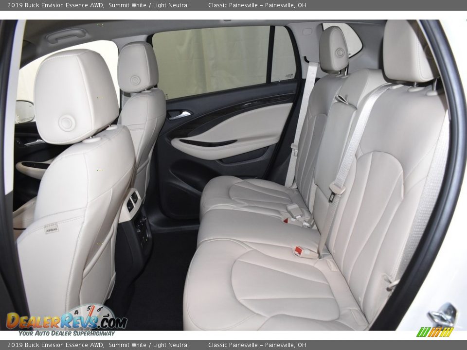 2019 Buick Envision Essence AWD Summit White / Light Neutral Photo #7