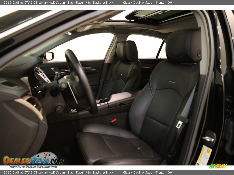 2016 Cadillac CTS 2.0T Luxury AWD Sedan Black Raven / Jet Black/Jet Black Photo #5