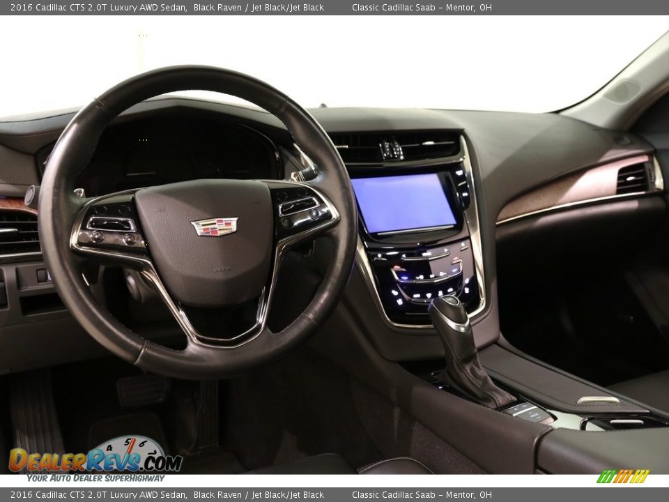 2016 Cadillac CTS 2.0T Luxury AWD Sedan Black Raven / Jet Black/Jet Black Photo #6