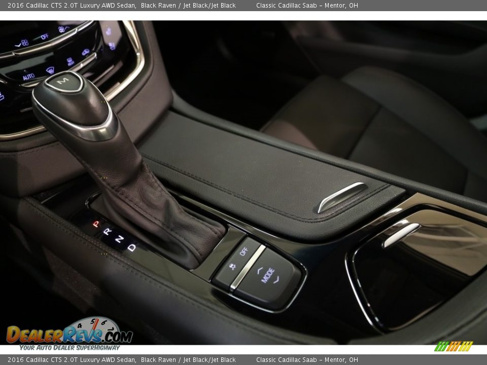 2016 Cadillac CTS 2.0T Luxury AWD Sedan Black Raven / Jet Black/Jet Black Photo #16