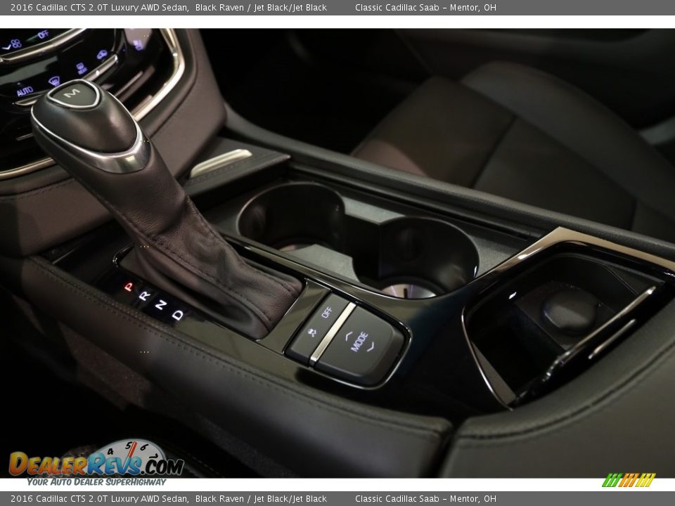 2016 Cadillac CTS 2.0T Luxury AWD Sedan Black Raven / Jet Black/Jet Black Photo #17