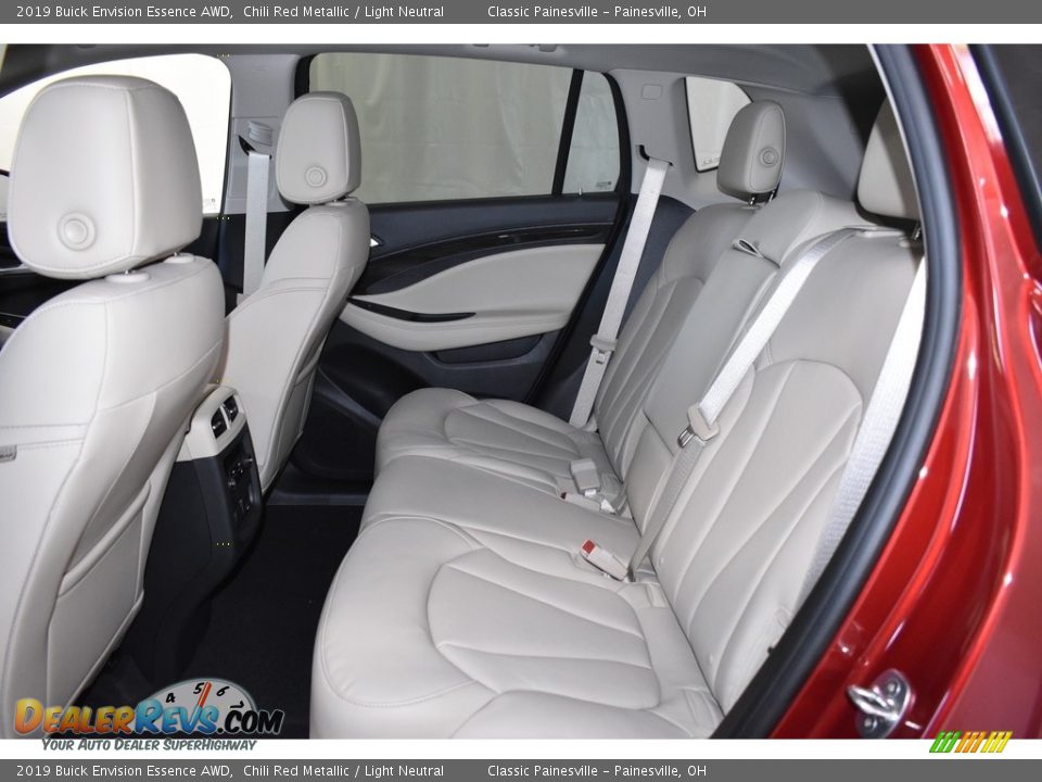 2019 Buick Envision Essence AWD Chili Red Metallic / Light Neutral Photo #7