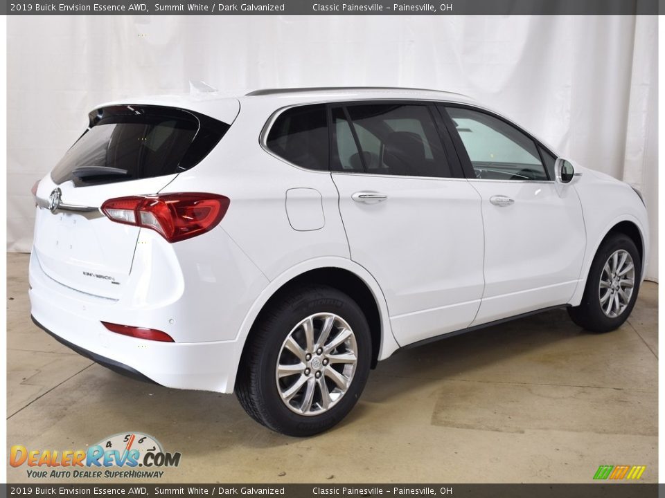 2019 Buick Envision Essence AWD Summit White / Dark Galvanized Photo #2