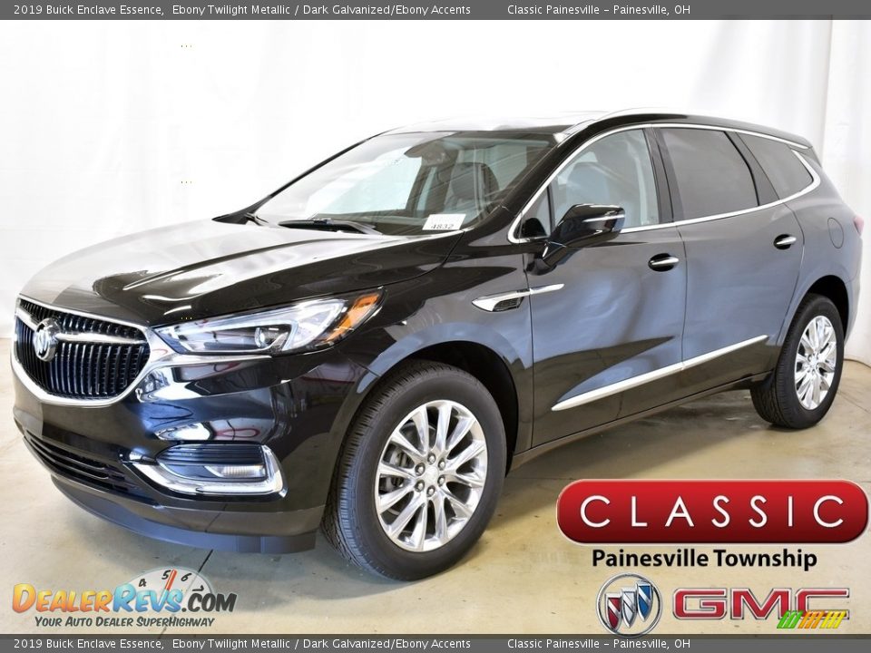 2019 Buick Enclave Essence Ebony Twilight Metallic / Dark Galvanized/Ebony Accents Photo #1