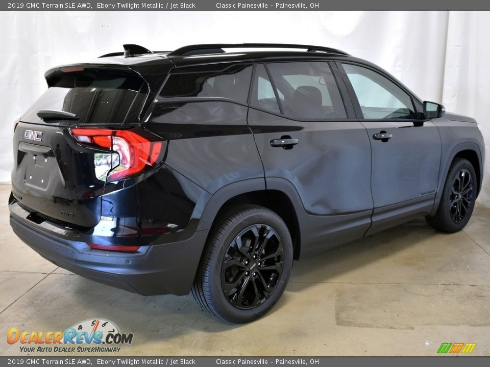 2019 GMC Terrain SLE AWD Ebony Twilight Metallic / Jet Black Photo #2