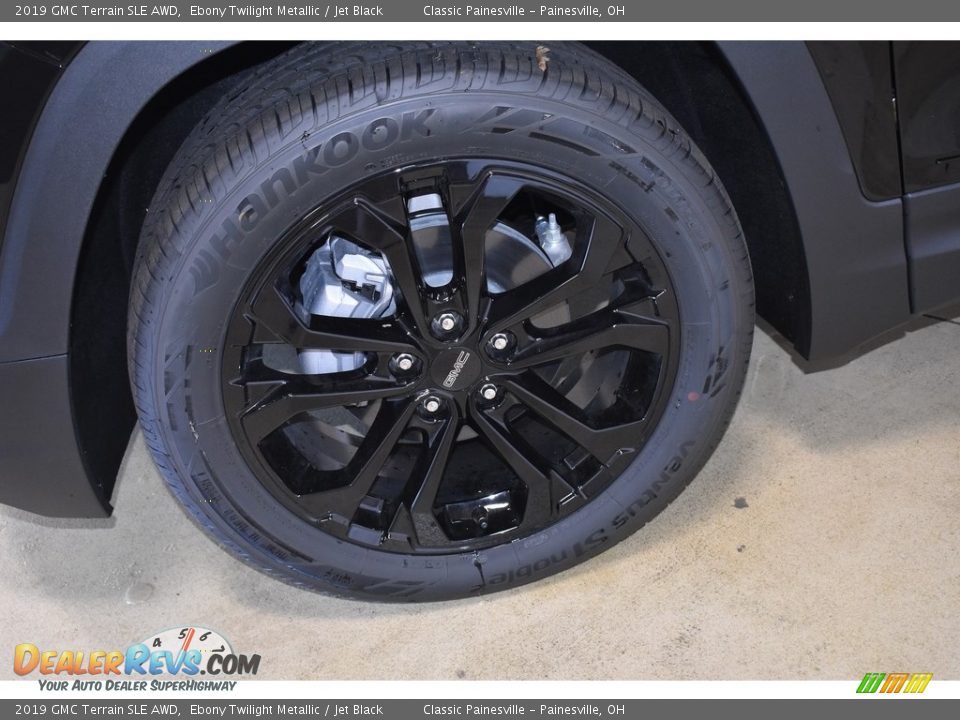 2019 GMC Terrain SLE AWD Ebony Twilight Metallic / Jet Black Photo #5
