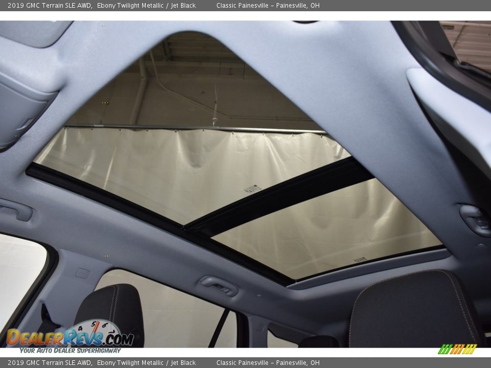 2019 GMC Terrain SLE AWD Ebony Twilight Metallic / Jet Black Photo #6