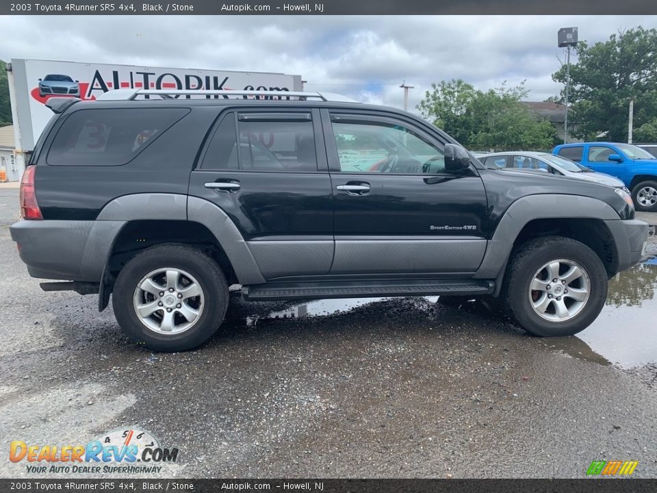 2003 Toyota 4Runner SR5 4x4 Black / Stone Photo #2