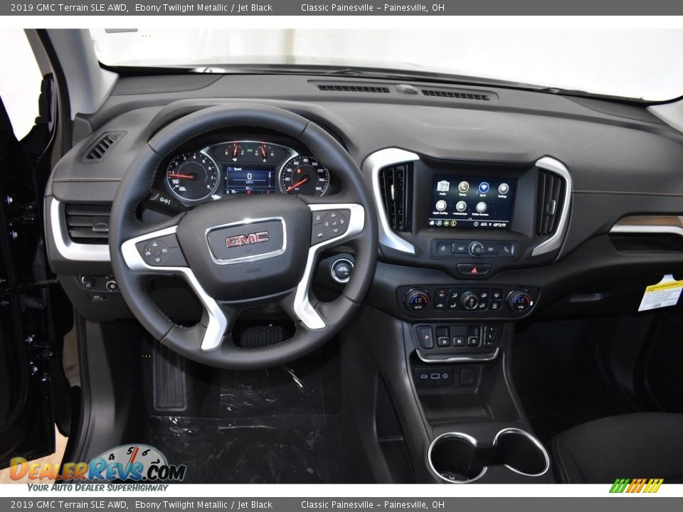 2019 GMC Terrain SLE AWD Ebony Twilight Metallic / Jet Black Photo #9