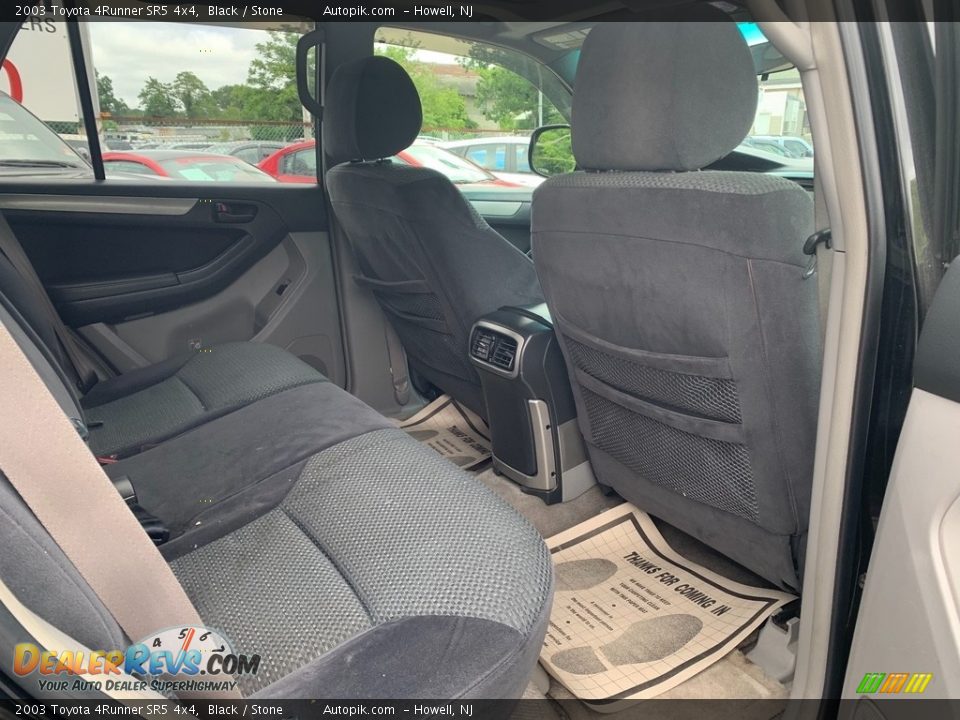 2003 Toyota 4Runner SR5 4x4 Black / Stone Photo #9