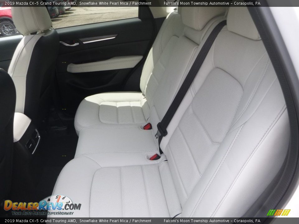 2019 Mazda CX-5 Grand Touring AWD Snowflake White Pearl Mica / Parchment Photo #7
