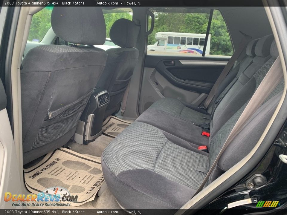 2003 Toyota 4Runner SR5 4x4 Black / Stone Photo #10