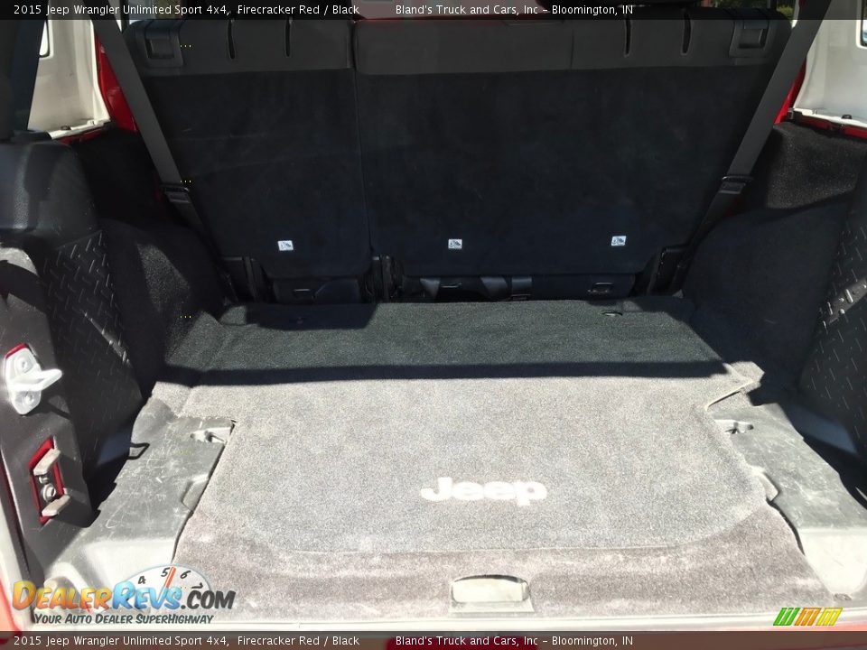 2015 Jeep Wrangler Unlimited Sport 4x4 Firecracker Red / Black Photo #7
