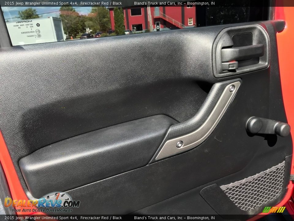 2015 Jeep Wrangler Unlimited Sport 4x4 Firecracker Red / Black Photo #8