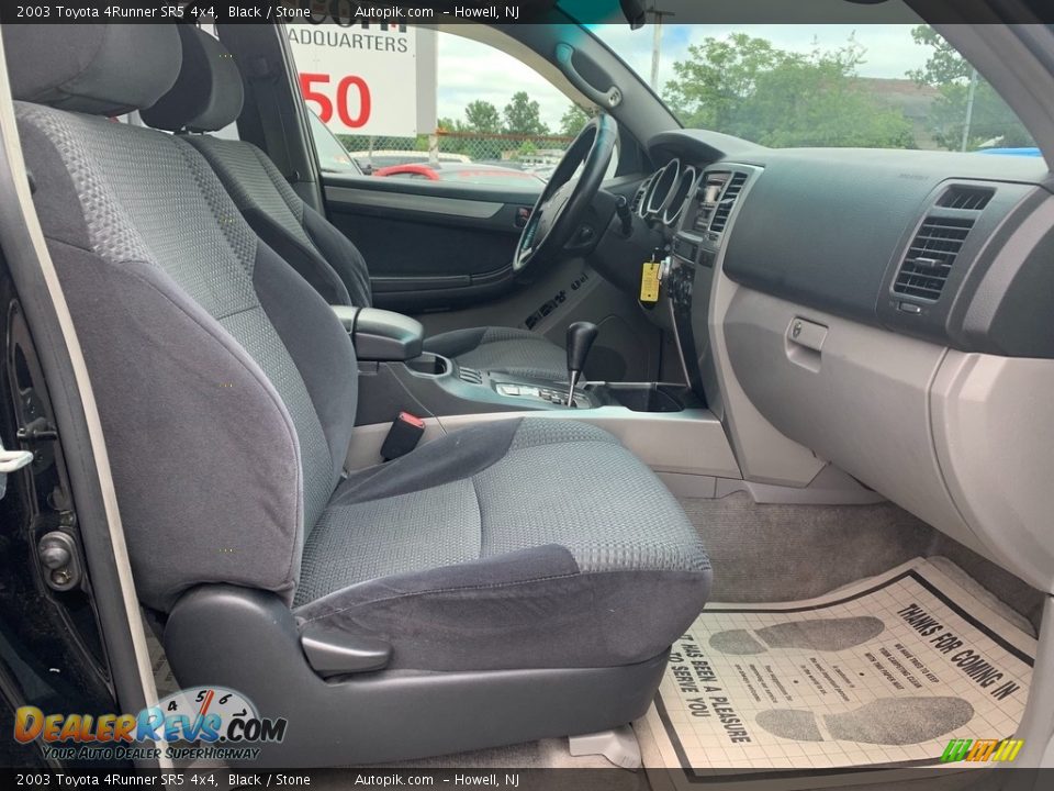 2003 Toyota 4Runner SR5 4x4 Black / Stone Photo #12