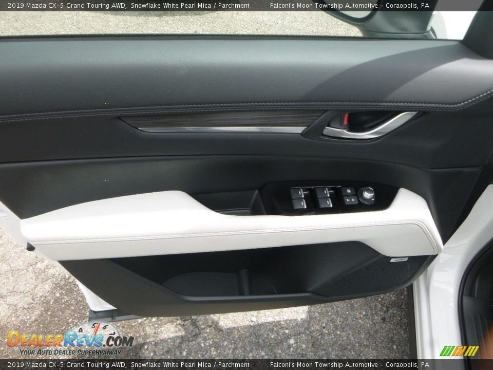 2019 Mazda CX-5 Grand Touring AWD Snowflake White Pearl Mica / Parchment Photo #10