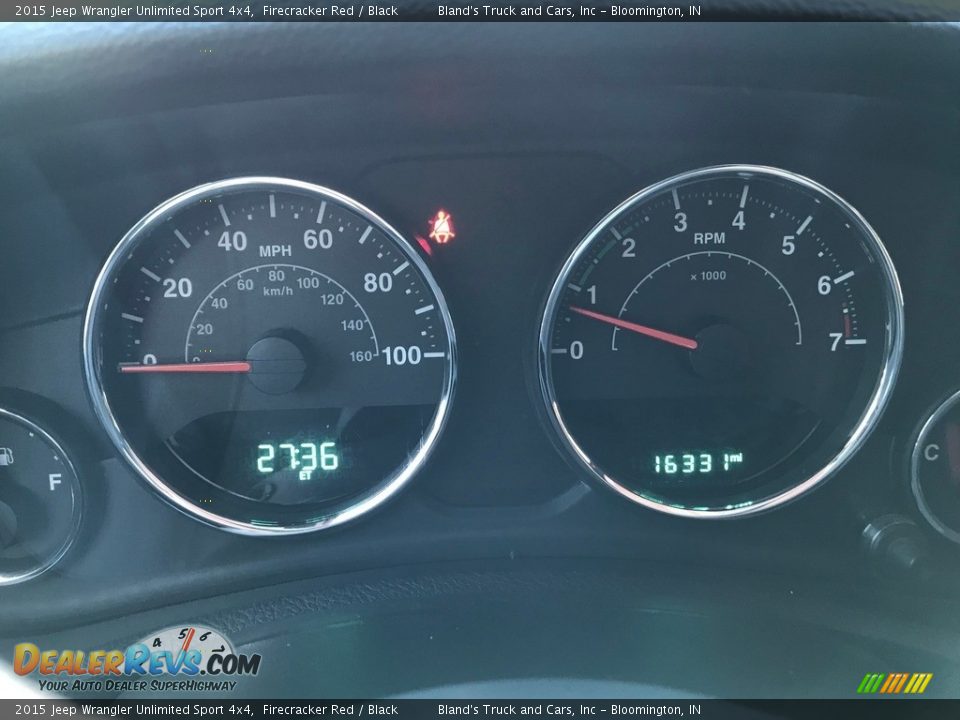 2015 Jeep Wrangler Unlimited Sport 4x4 Firecracker Red / Black Photo #11