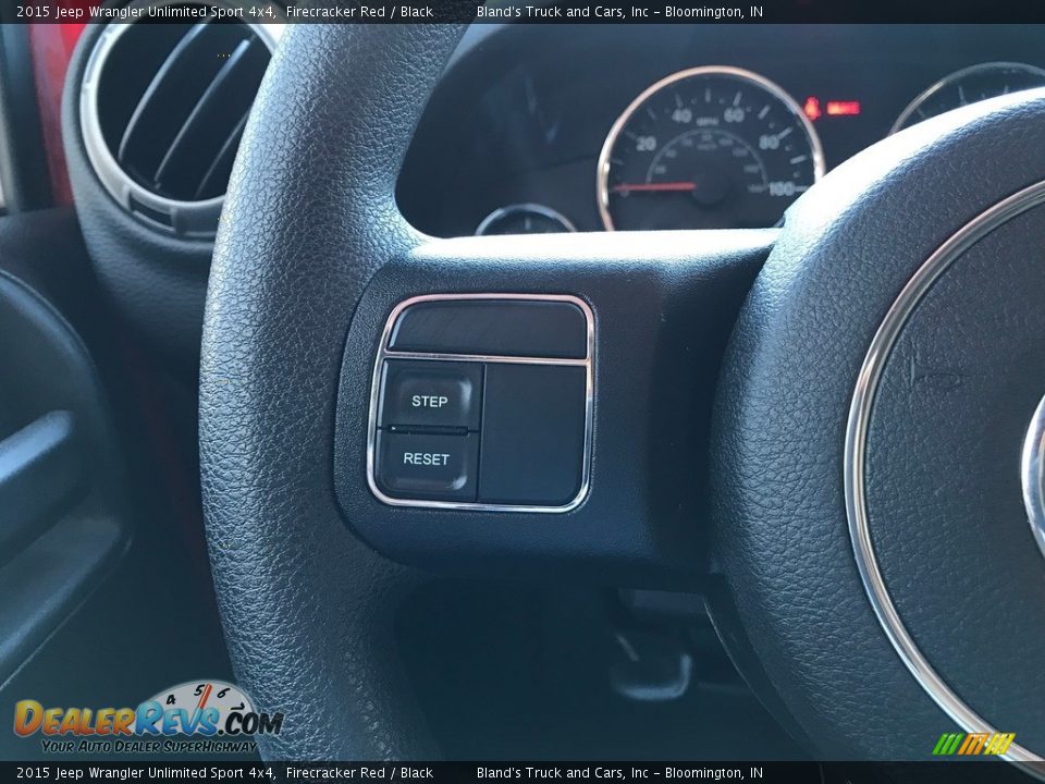 2015 Jeep Wrangler Unlimited Sport 4x4 Firecracker Red / Black Photo #12