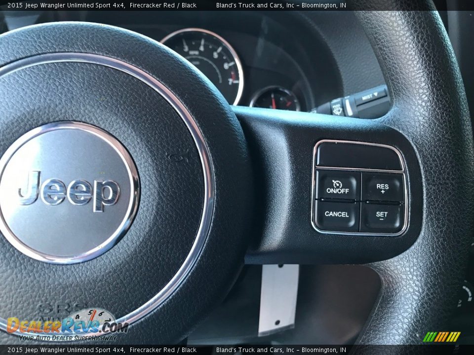 2015 Jeep Wrangler Unlimited Sport 4x4 Firecracker Red / Black Photo #13