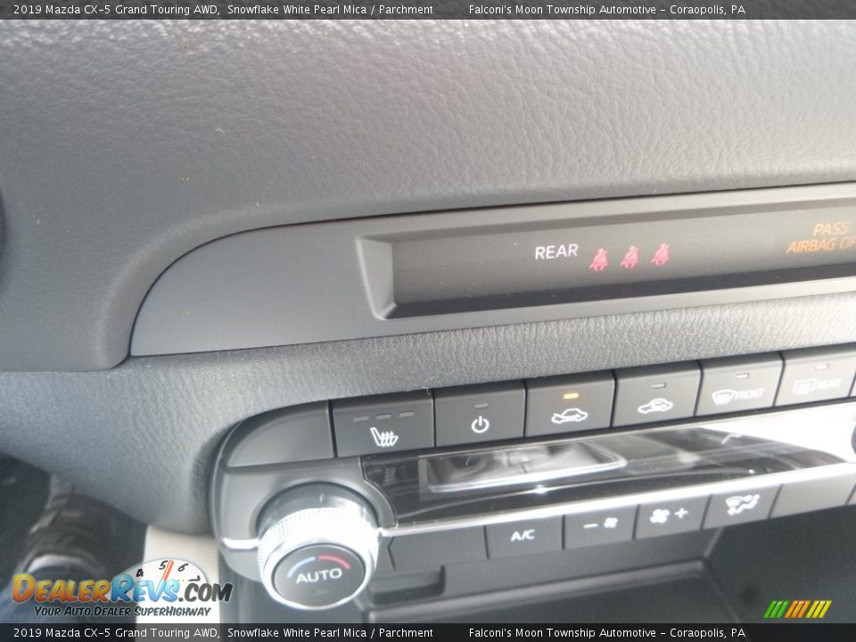 2019 Mazda CX-5 Grand Touring AWD Snowflake White Pearl Mica / Parchment Photo #15