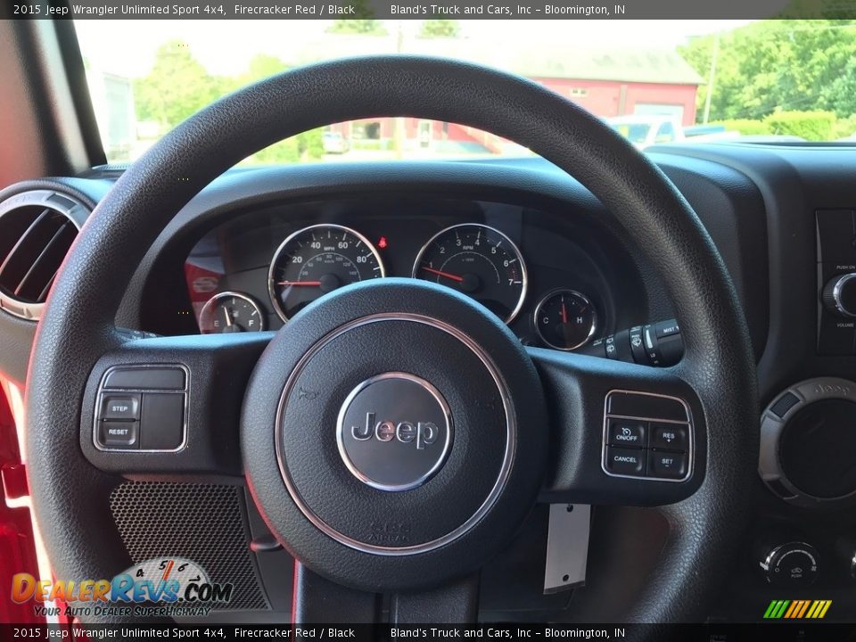 2015 Jeep Wrangler Unlimited Sport 4x4 Firecracker Red / Black Photo #14