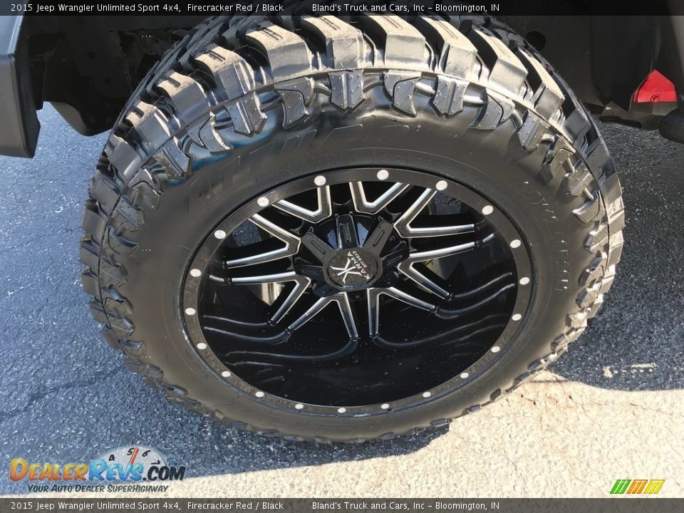 2015 Jeep Wrangler Unlimited Sport 4x4 Firecracker Red / Black Photo #19