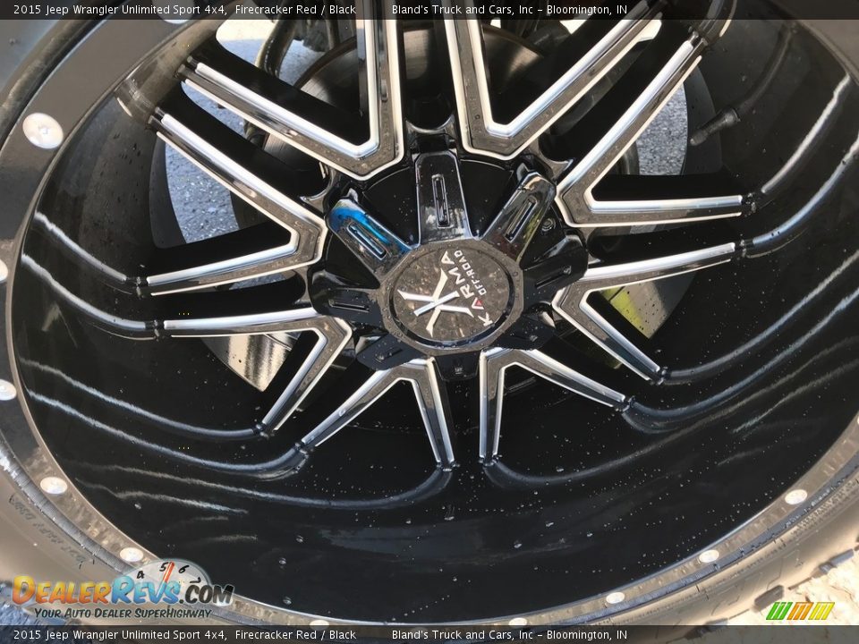 2015 Jeep Wrangler Unlimited Sport 4x4 Firecracker Red / Black Photo #20