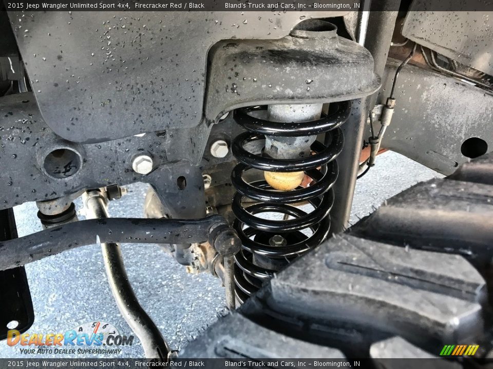 2015 Jeep Wrangler Unlimited Sport 4x4 Firecracker Red / Black Photo #22