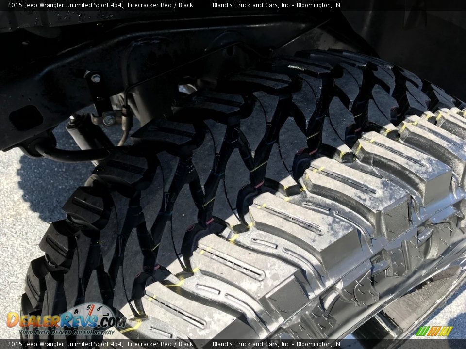 2015 Jeep Wrangler Unlimited Sport 4x4 Firecracker Red / Black Photo #25