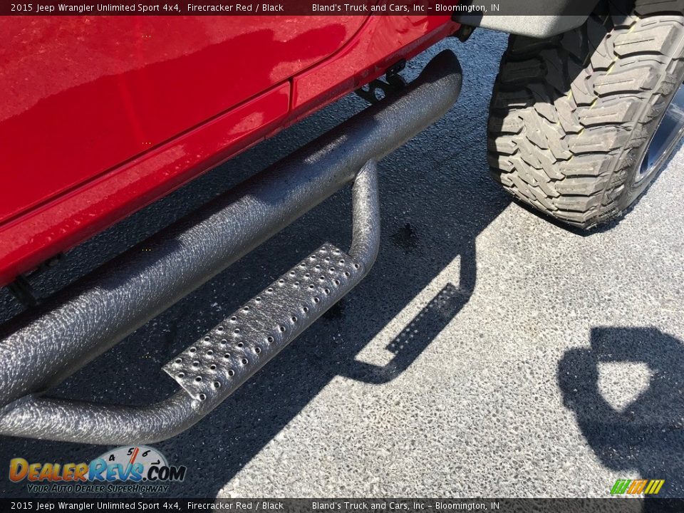 2015 Jeep Wrangler Unlimited Sport 4x4 Firecracker Red / Black Photo #27