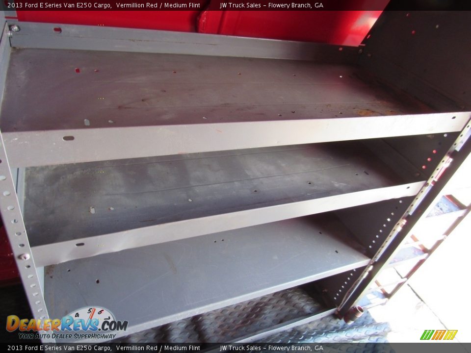 2013 Ford E Series Van E250 Cargo Vermillion Red / Medium Flint Photo #16