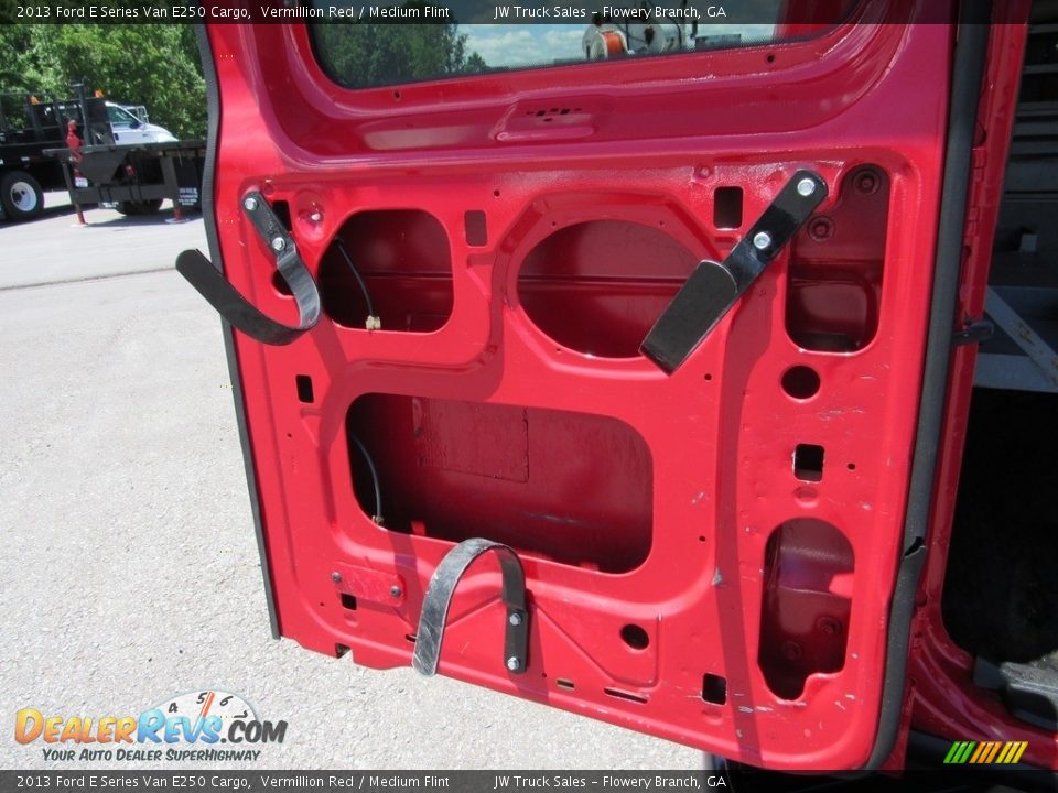 2013 Ford E Series Van E250 Cargo Vermillion Red / Medium Flint Photo #18