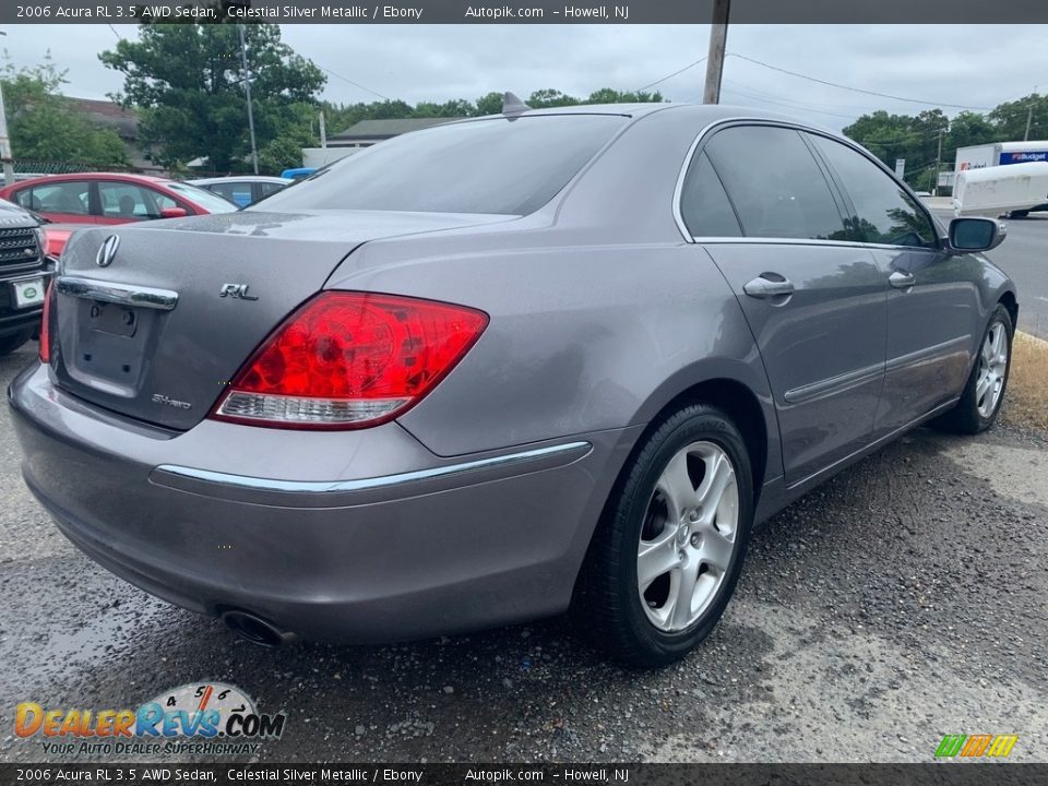 2006 Acura RL 3.5 AWD Sedan Celestial Silver Metallic / Ebony Photo #2