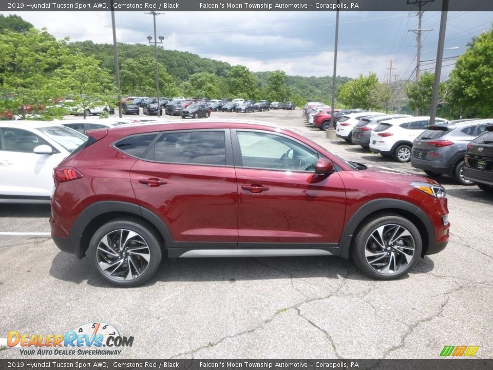 2019 Hyundai Tucson Sport AWD Gemstone Red / Black Photo #1