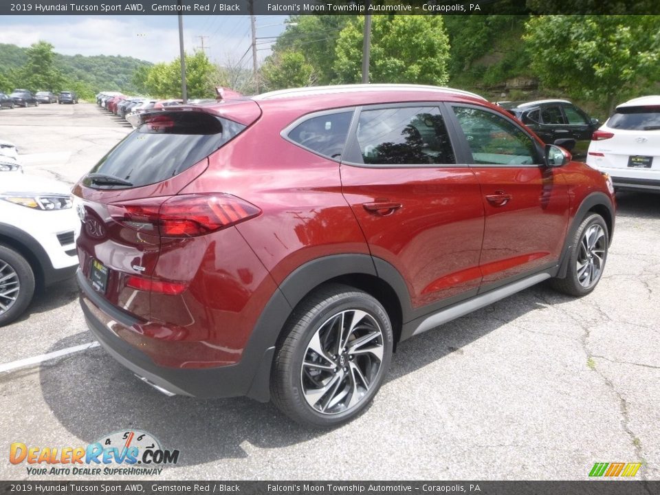2019 Hyundai Tucson Sport AWD Gemstone Red / Black Photo #2