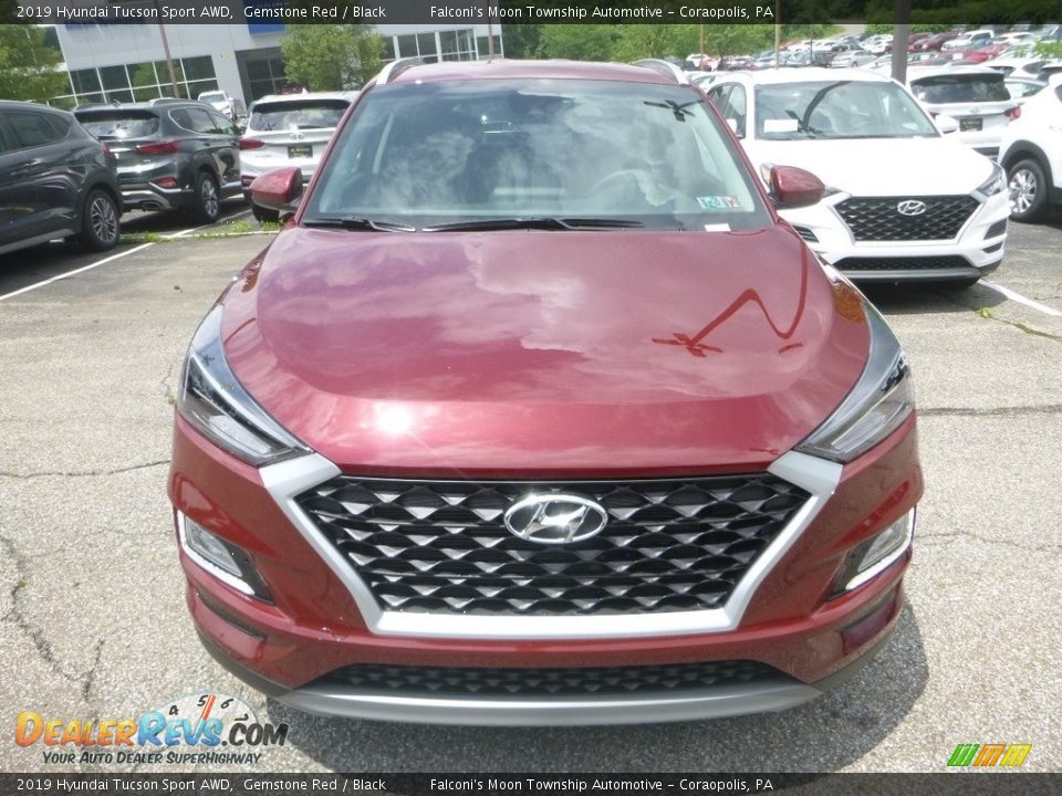 2019 Hyundai Tucson Sport AWD Gemstone Red / Black Photo #4